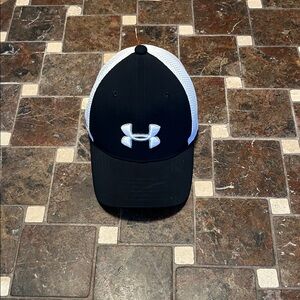 Under Armour Black and White Baseball Cap